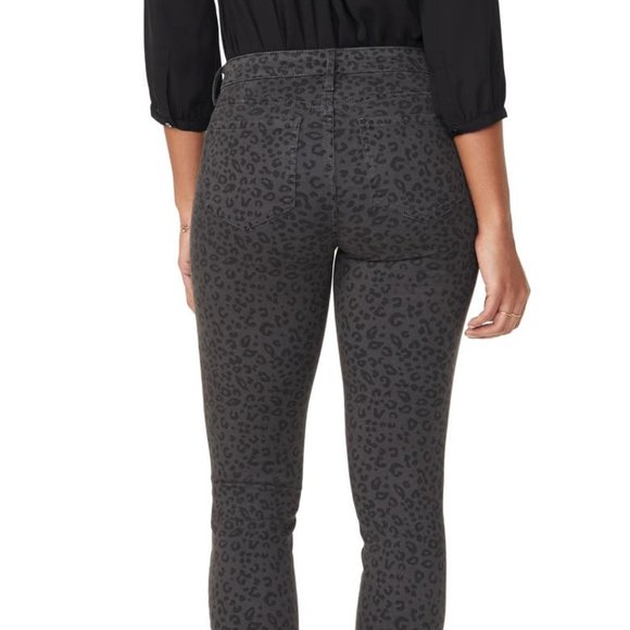 NYDJ Ami High Waist Camo Ankle Skinny Jeans - Picture 3 of 5